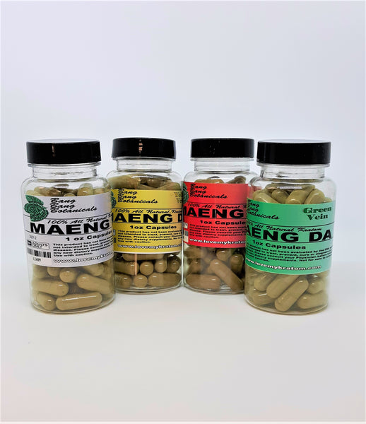 MAENG DA KRATOM CAPSULE SAMPLE PACK