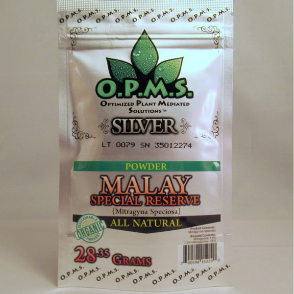 SILVER MALAY SPECIAL RESERVE 28 GRAM POWDER